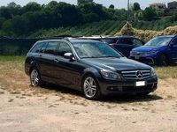 Usata Mercedes C220 Elegance 170 CV (125 kW) 2008 Blu/azzurro Station wagon