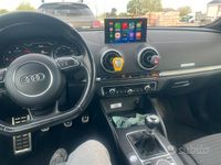 Usata Audi A3 S-Line 150 CV (110 kW) 2015 Blu Berlina