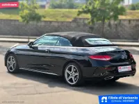Usata Mercedes C200 Premium 184 CV (135 kW) 2018 Nero Cabrio
