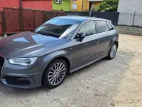 Usata Audi A3 S-Line 110 CV (80 kW) 2016 Grigio Berlina