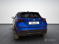 Usata Nissan Juke Tekna 143 CV (105 kW) 2022 Blu / tetto nero SUV