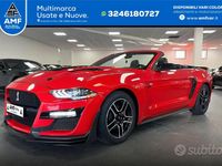 Usata Ford Mustang Premium 314 CV (230 kW) 2022 Rosso Cabrio