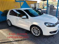 Usata VW Golf VI 122 CV (89 kW) 2010 Bianco Utilitaria