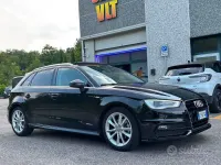 Usata Audi A3 S-Line 110 CV (80 kW) 2016 Nero Berlina