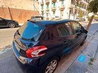 Usata Peugeot 208 68 CV (50 kW) 2013 Blu Utilitaria
