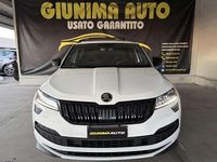 Usata Skoda Karoq SportLine 150 CV (110 kW) 2021 Bianco SUV