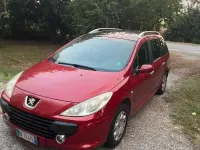 Usata Peugeot 307 109 CV (80 kW) 2009 Rosso Cabrio