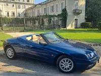 Usata Alfa Romeo Spider 150 CV (110 kW) 2002 Blu/azzurro Cabrio