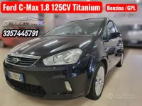 Käytetty Ford C-MAX Titanium 125 HP (91 kW) 2008 Musta Tila-auto
