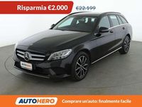 Usata Mercedes C220 Executive 194 CV (142 kW) 2020 Nero Station wagon