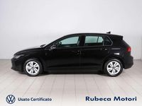 Usata VW Golf VIII Life 116 CV (85 kW) 2025 Nero Utilitaria