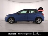Usata VW Polo Life 95 CV (69 kW) 2024 Blu Berlina