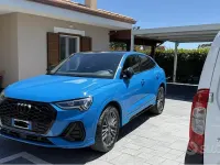 Usata Audi Q3 Sportback S-Line 150 CV (110 kW) 2020 Bluazzurro SUV