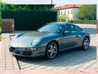 Usata Porsche 997 355 CV (261 kW) 2006 Grigio Coupé