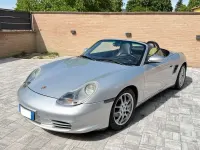 Second-hand Porsche Boxster 228 CP (167 kW) 2003 Argintiu Cabrio