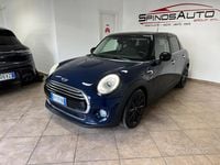 Usata Mini Cooper D Hype 116 CV (85 kW) 2018 Blu Utilitaria