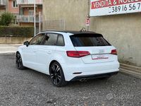 Usata Audi A3 150 CV (110 kW) 2018 Bianco Berlina
