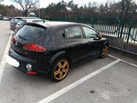 Usata Seat Leon FR 200 CV (147 kW) 2007 Nero Utilitaria