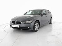 Usata BMW 316 Advantage 116 CV (85 kW) 2015 Grigio Station wagon
