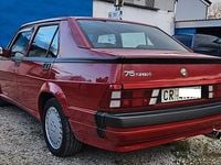 Usata Alfa Romeo 75 Quadrifoglio Verde 155 CV (114 kW) 1989 Rosso Berlina