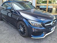 Usata Mercedes C220 Executive 169 CV (124 kW) 2018 Blu Cabrio