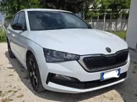 Usata Skoda Scala Sport 90 CV (66 kW) 2021 Bianco Utilitaria