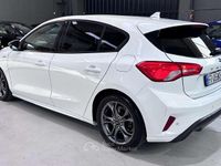 Usata Ford Focus ST-Line 125 CV (91 kW) 2018 Bianco Berlina