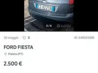 Usata Ford Fiesta 75 CV (55 kW) 2005 Grigio Utilitaria