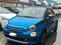 Usata Fiat 500C 69 CV (50 kW) 2019 Blu Cabrio