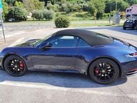 Usata Porsche 992 450 CV (330 kW) 2020 Blu Cabrio