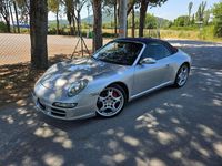 Usata Porsche 997 355 CV (261 kW) 2006 Argento Cabrio