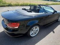 Usata BMW 120 Cabriolet 177 CV (130 kW) 2010 Nero Cabrio