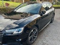 Usata Audi A4 S-Line 150 CV (110 kW) 2018 Nero Berlina