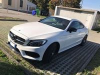 Usata Mercedes C220 Premium Plus 170 CV (125 kW) 2018 Bianco Coupé