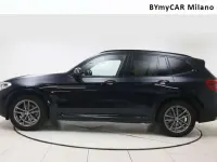 Usata BMW X3 M Sport 190 CV (139 kW) 2021 Carbon black metallizzato SUV
