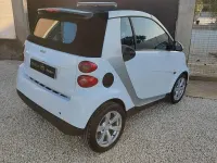 Begagnad Smart ForTwo Cabrio Passion 45 HK (33 kW) 2008 Vit Cab