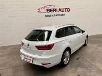 Usata Seat Leon 150 CV (110 kW) 2018 Bianco Station wagon
