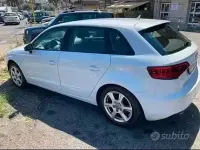Usata Audi A3 110 CV (80 kW) 2017 Bianco Berlina