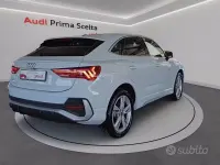 Usata Audi Q3 Sportback S-Line 150 CV (110 kW) 2022 Bianco ghiaccio metalizzato SUV