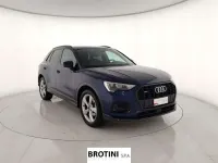 Usata Audi Q3 Advanced Plus 150 CV (110 kW) 2021 Blu metallizzato SUV