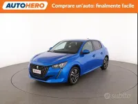 Usata Peugeot 208 RG 101 CV (74 kW) 2021 Blu Utilitaria