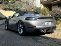 Usata Porsche 718 Spyder 420 CV (308 kW) 2020 Argento Cabrio