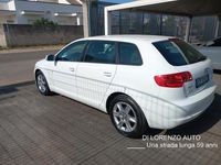 Usata Audi A3 Sportback Attraction 89 CV (65 kW) 2012 Bianco Utilitaria