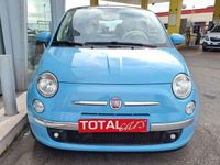 Usata Fiat 500 Lounge 84 CV (61 kW) 2010 Azzurro pastello Utilitaria