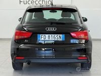 Usata Audi A1 Sportback 90 CV (66 kW) 2016 Nero Utilitaria