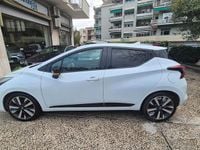 Usata Nissan Micra Tekna 90 CV (66 kW) 2018 Bianco Utilitaria