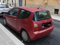 Usata Citroën C2 68 CV (50 kW) 2005 Rosso Utilitaria