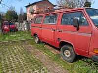 Usata VW T3 1984 Rosso Furgone