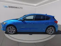 Usata Ford Focus ST-Line X 155 CV (114 kW) 2021 Desert island blue (metallizzato) Berlina
