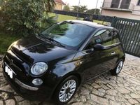 Usata Fiat 500 Lounge 69 CV (50 kW) 2015 Nero Utilitaria